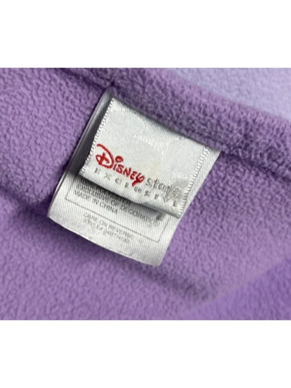 Disney Store Exclusive Tinkerbell Blanket Lavender Purple Tink Fleece